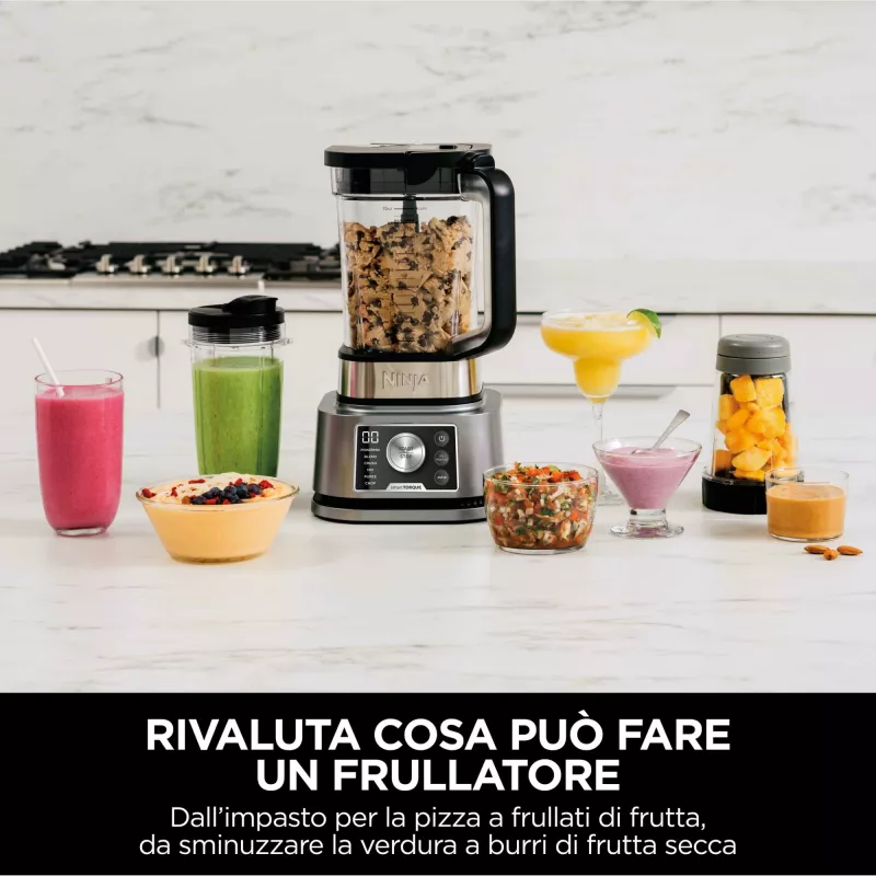 Ninja CB350EU Foodi Power Nutri 3-in-1 tehosekoitin, 1200 W