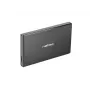 NATEC RHINO GO kotelo USB 3.0 2,5'' SATA HDD/SSD, musta alumiini