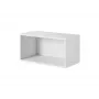 Cama Meble ROCO RO4 avoin säilytyskaappi, 75×37×37, valkoinen