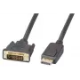 EFB-Elektronik DisplayPort/DVI 24+1 -kaapeli, uros-uros, 3 m, musta Valmistaja: EFB Elektronik (K5564SW.3V2)
