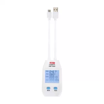 USB-A / USB-C testari Unit UT658DUAL — tuki QC 3.0 & 4.0, mittaa 0–99999 mAh