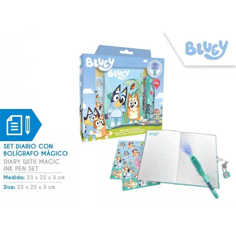Päiväkirja taikakynällä Bluey