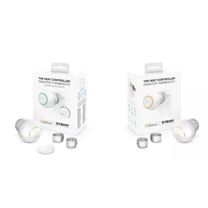 Fibaro The Heat Controller Starter Pack ZW5 EU termostaatti Z-Wave valkoinen