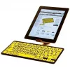 Näppäimistö yleiskäyttöön Bluetooth Logickeyboard LKB-LPBY-BTPC-DE