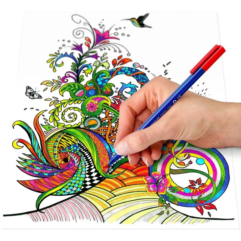 Fineliner Staedtler 323 C20 monivärinen