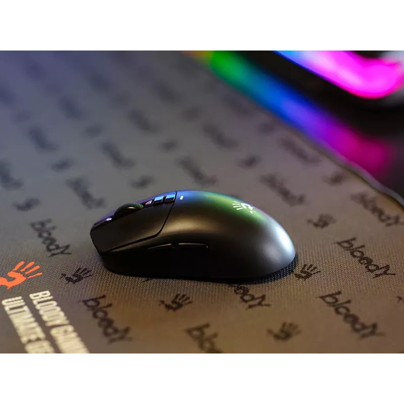 A4TECH BLOODY hiiri R72 ULTRA WRLS 2.4G+USB musta