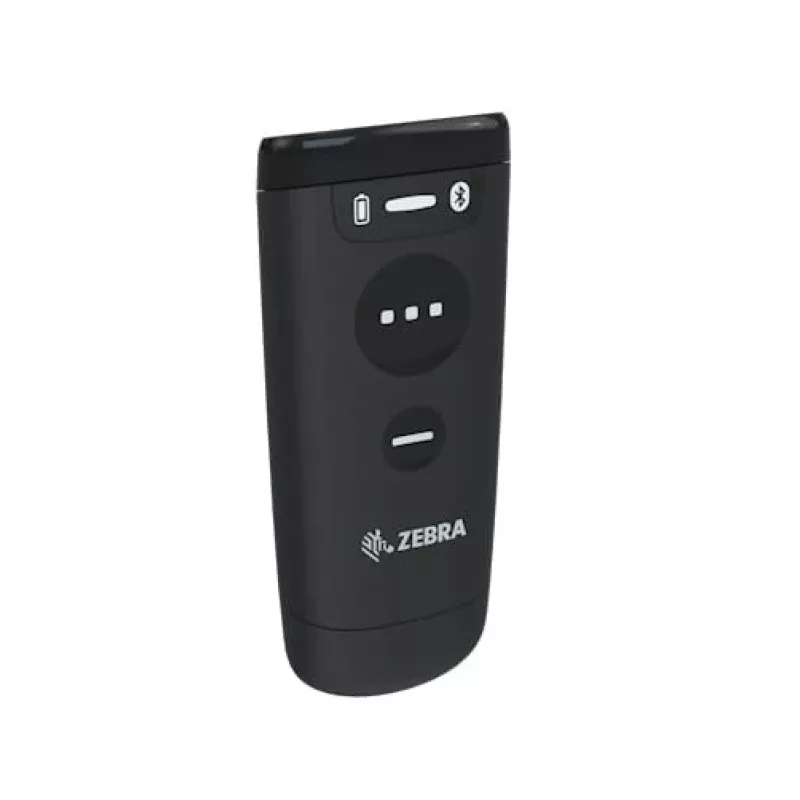 Käsikäyttöinen viivakoodinlukija Zebra CS60 1D/2D LED langaton IP65 musta, Bluetooth/USB, 100 m kantama, 83 g