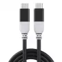Kaapeli USB-C - USB-C, PD100W, 40Gbit/s, USB4 (musta, 3m)