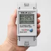 Energiamittari QOLTEC yksivaiheinen DIN-kisko 230V (MPN 50979)