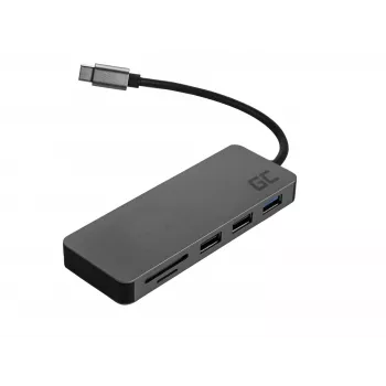 Green Cell AK50 - USB 3.2 Gen 1 (3.1 Gen 1) Type-C - USB 2.0 - USB 3.2 Gen 1 (3.1 Gen 1) Type-A - USB 3.2 Gen 1 (3.1 Gen 1) Type-C - MicroSD (TransFlash) - SD - hopea - Apple MacB