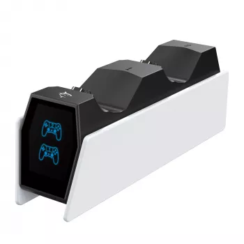 Lataustelakka White Shark PS4-0417 Dual-lataustelakka PS4-ohjaimelle