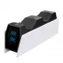 Lataustelakka White Shark PS4-0417 Dual-lataustelakka PS4-ohjaimelle