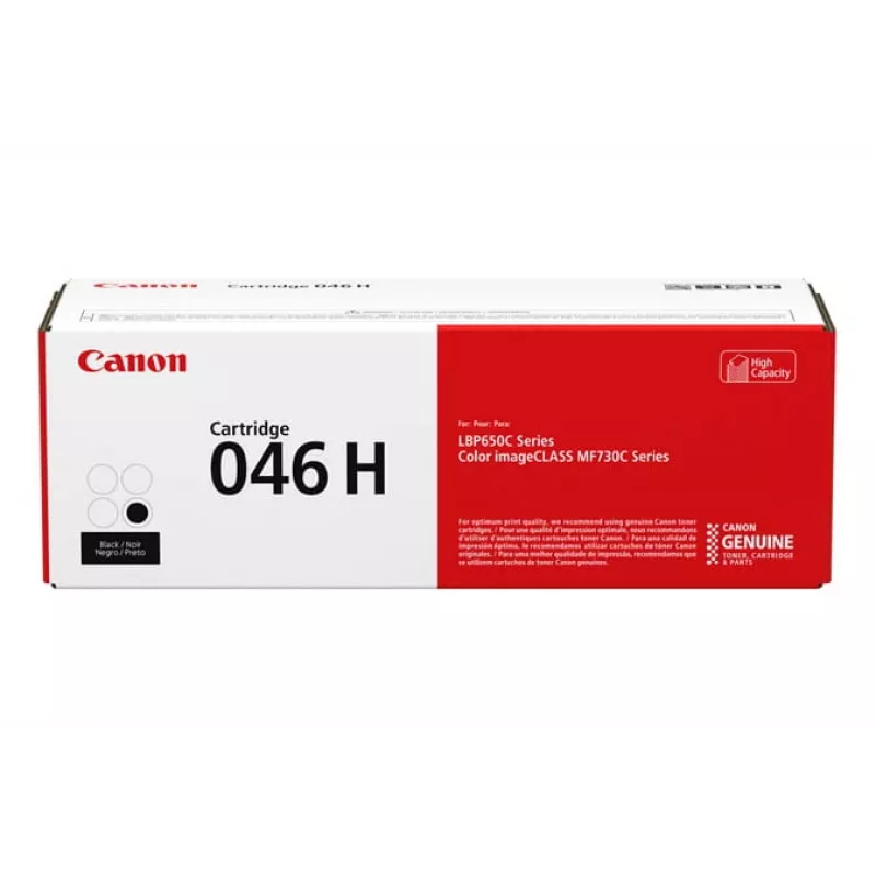 Canon 046H 1254C002 väriainekasetti, musta, 6300 sivua
