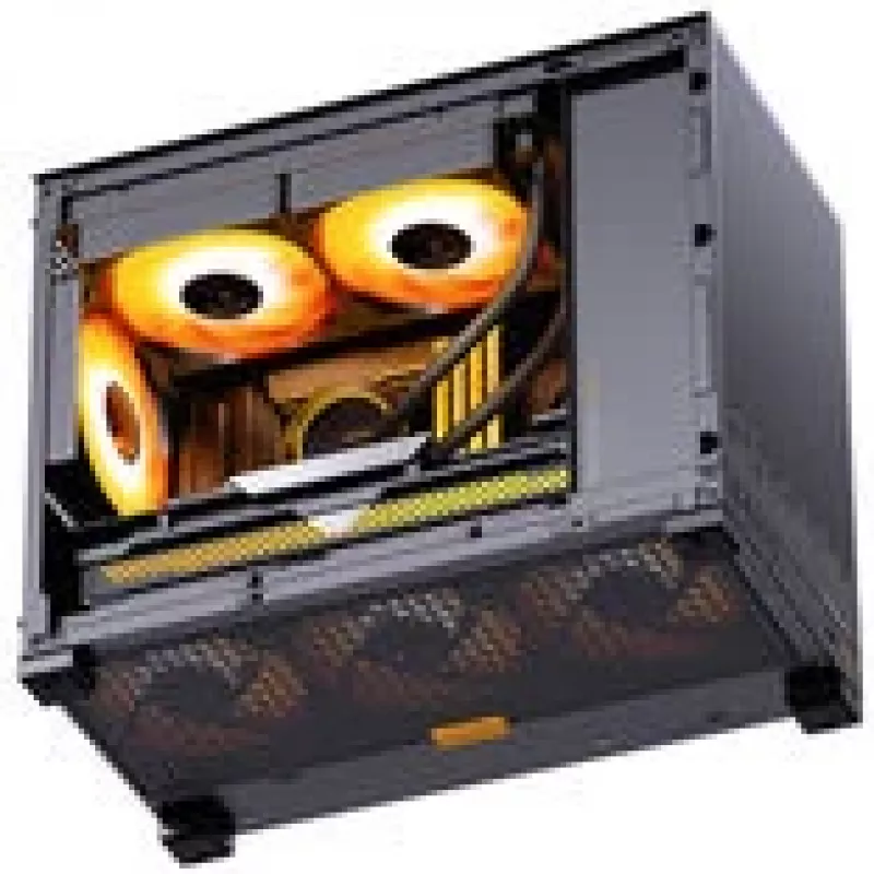 Tietokonekotelo Jonsbo D32 STD Mini Case mATX musta