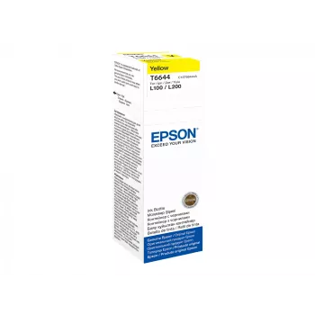 Epson T6644 keltainen mustepullo 70 ml