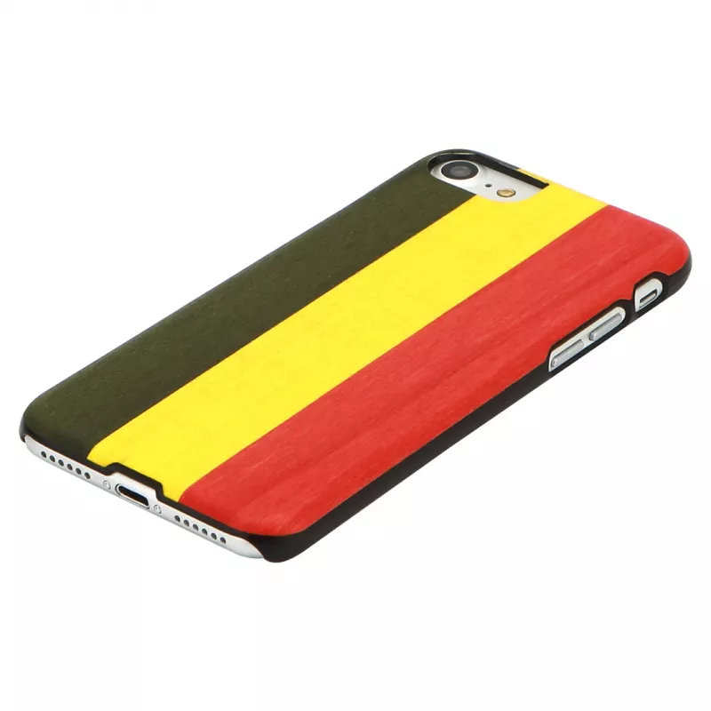 Puhelinkotelo Man and Wood iPhone 7/8 — Reggae musta