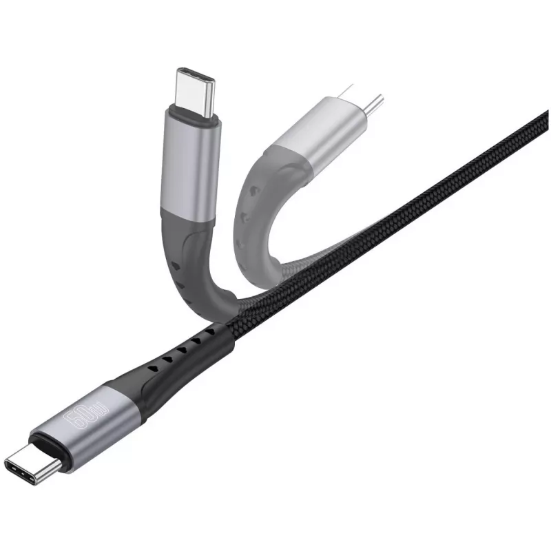 USB-kaapeli 4smarts 541454 1,5 m USB-C musta