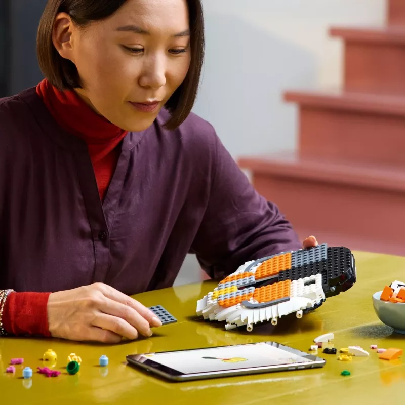 Rakennuslelu LEGO Art Fauna Collection Tiikeri setti 31217 – rakennettava tiikerimalli