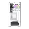 Tietokonekotelo Darkflash DS900 (valkoinen) + 7 ARGB-tuuletinta