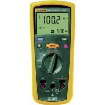 Fluke 1503 - harmaa - keltainen - 600 V - 1 µF - 0,01 - 2000 MΩ - 20 % - 0,5 s (2427883)