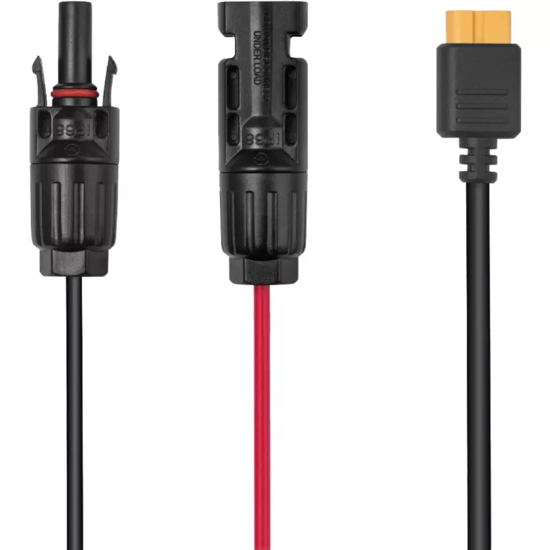 Latauskaapeli EcoFlow LMC4-XT60I-3.5M musta punainen