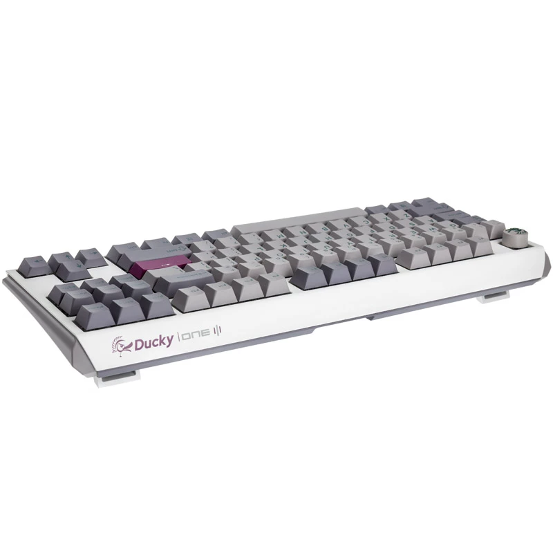 Ducky One 3 TKL Mist harmaa näppäimistö Gaming USB US English