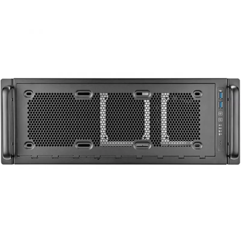 4U-rack-asennuskotelo SILVERSTONE RM45-360 — 4U-kotelo, tukee ATX-emolevyjä, rack-asennus