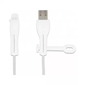 DeLOCK pölysuojus USB Type-A-liittimelle ja Apple Lightning -liittimelle, 2 kpl:n pakkaus valkoinen