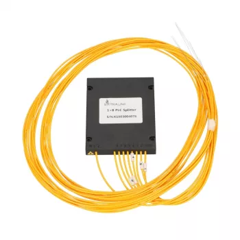 Kuitusplitteri PLC 1:8 Extralink SC/APC 2,0 mm 1,5 m G657A ABS-moduuli (ilman liitintä)