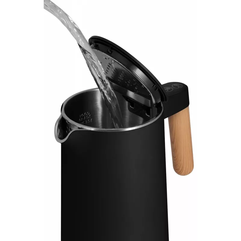 Kaksiseinäinen vedenkeitin 1,5 L Concept musta RK 3301