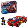 LEGO MARVEL 76336 Spider-Man-auto vs. Venomized Wolverine