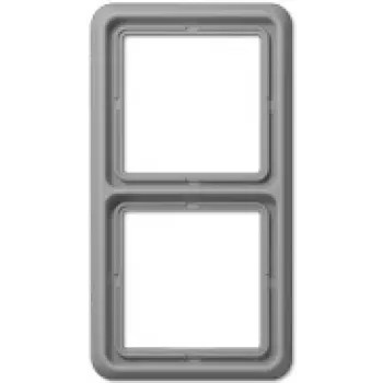 JUNG CD 582 GR - harmaa - duroplasti - ruuviton - JUNG - 81 mm - 152 mm
