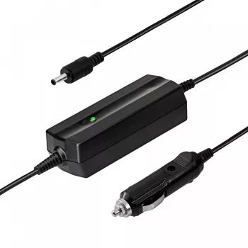 Akyga AK-ND-84 auto-kannettavan virtalähde Dellille, 65 W, 19,5 V / 3,33 A, 4,5 x 3,0 mm + nasta, 12 V tulo