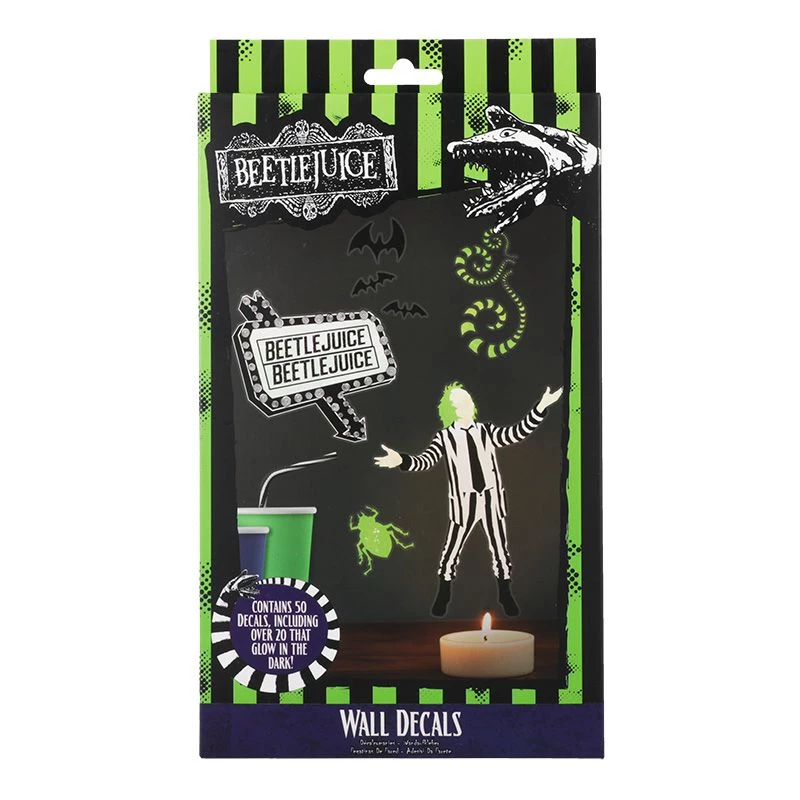 Seinätarra Paladone Beetlejuice Design PP13439BJ – koristeellinen seinätarrasarja