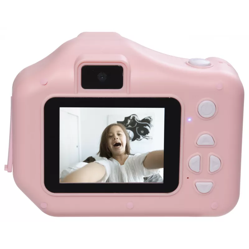 Denver KPC-1370P lasten digikamera lämpötulostimella, 2,8" LCD, pinkki