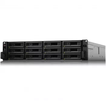 Synology SA3200D NAS-palvelin, 12 paikkaa, räkkiasennettava, RAID 0/1/5/6/10/JBOD/RAID F1, 16 GB RAM, GbE/10GbE, iSCSI, 2U (SA3200D)