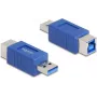 DeLOCK 67217 kaapeliadapteri USB Type-A – USB Type-B sininen