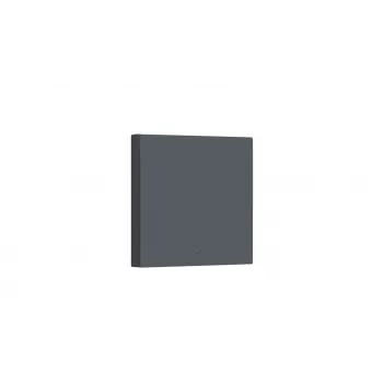 AQARA Smart Wall Switch H1 EU (nollajohtimella, yksinkertainen keinupainike) (WS-EUK03-G), harmaa - Zigbee-seinäkytkin releellä