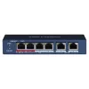 Hikvision DS-3E0106HP-E verkkoliitännät Unmanaged Fast Ethernet (10/100) PoE-tuki sininen