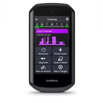 GPS-pyörätietokone GARMIN Edge 1050, 3,5 tuuman näyttö, musta