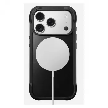 Nomad Rugged Leather Case -puhelinkotelo Apple iPhone 17 Pro, nahka/TPU/PC/alumiini, sopii 16 cm (6,3