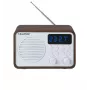 Kannettava radio Bluetoothilla ja USB:lla BLAUPUNKT PP7BT, väri: ruskea puu/valkoinen