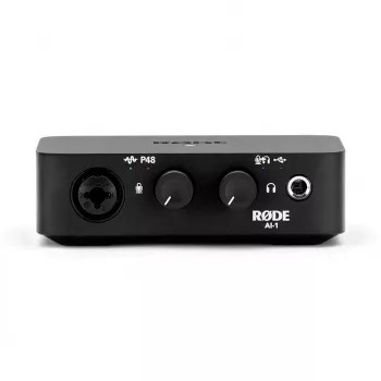 RODE AI-1 USB-audioliitäntä A-A-esivahvistin 24 bit 96 kHz, musta