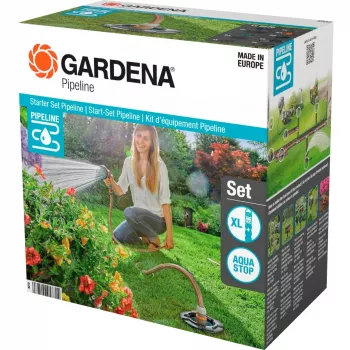 Pyöreä vesikastelusadetin Gardena 8270-20 muovi musta