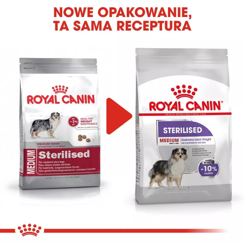 ROYAL CANIN Medium Sterilised kuivakoiranruoka - 3 kg