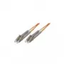 Tecline exertis Connect - verkkokaapeli - LC Multi-Mode (M) - LC Multi-Mode (M) - 15 m - kuitu - 50/125 mikrometriä - OM2 - oranssi (85315)