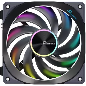 Tuuletin Seasonic MagFlow ARGB 12 cm 2000 RPM musta