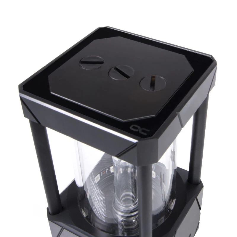 Alphacool Eisbecher Aurora D5 150 mm paisuntasäiliö VPP Apex D5 -pumpulla, asetaali/lasi (13327)
