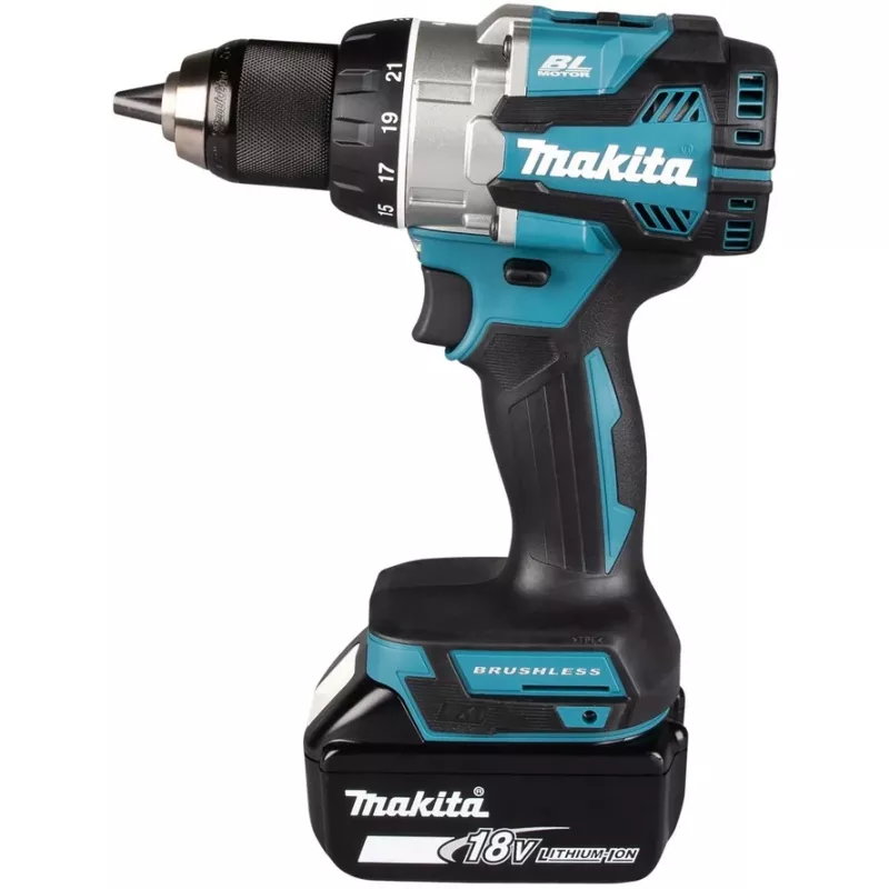 Makita DDF489RTJ akkuruuvinväännin/iskuruuvinväännin 1800 kierr./min musta, sininen, teräs