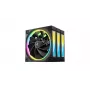 DeepCool FL12R 3-in-1 120 mm kotelotuulettimet (3 kpl), Reverse, 4-pin PWM, 500–2150 r/min, FDB, mustat